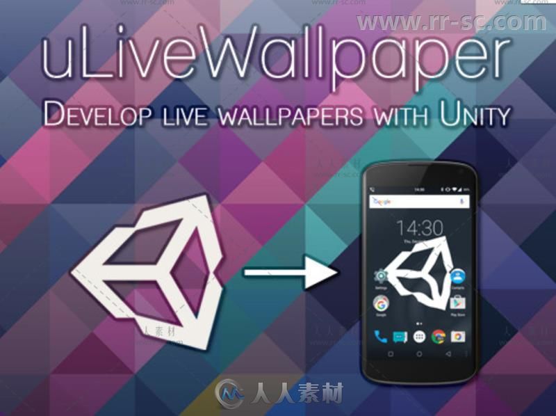 高效和简单的创建动态壁纸整合脚本Unity游戏素材资源
