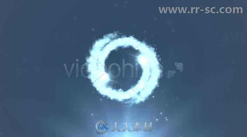 粒子环绕爆炸标志显示Logo演绎AE模板Videohive Particles Explosion Logo Reveal ...