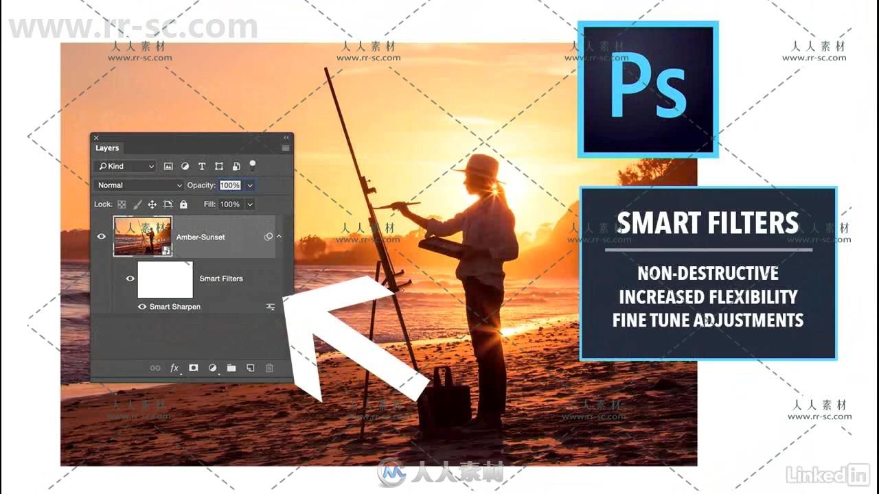 PS照片处理智能滤镜技术视频教程 Photoshop Filters for Photography