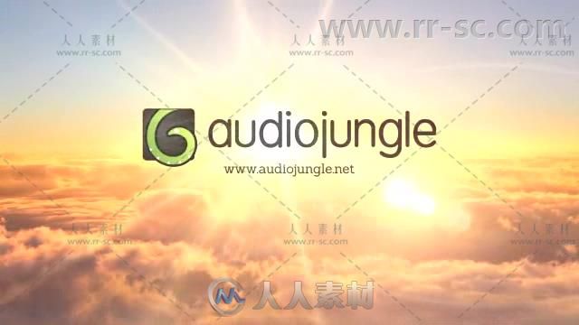 史诗三维天空碎片汇聚标志展示Logo演绎AE模板Videohive Epic Sky Logo Reveal 850...