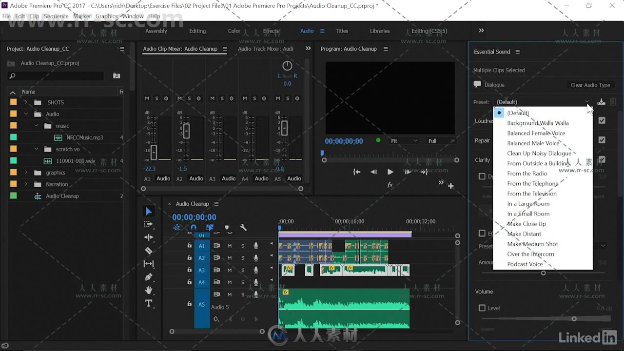 Premiere Pro高效桥接工作流程视频教程 Premiere Pro Guru Dynamic Link and the A...