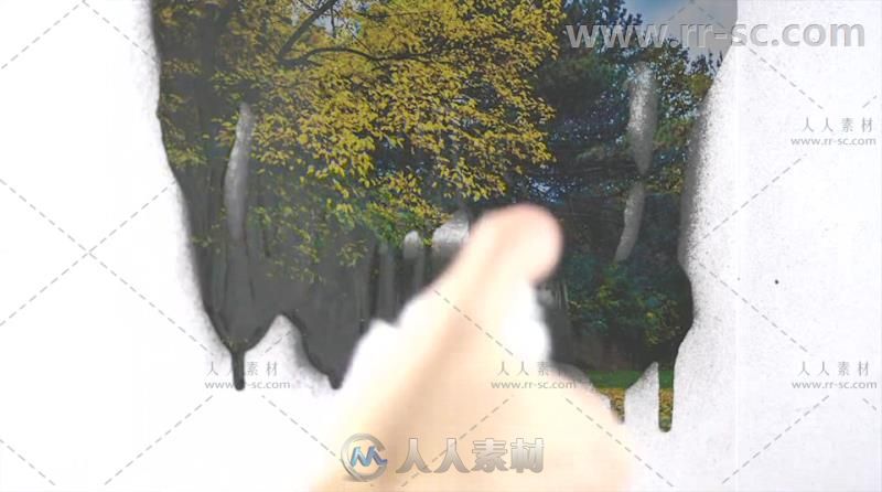 创意独特喷涂效果照片展示幻灯片相册动画AE模板 Videohive raying Photos 7029092