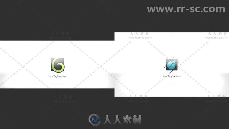 优雅时尚光效展示标志Logo演绎AE模板 Videohive Elegant Light Logo Reveal 20202596