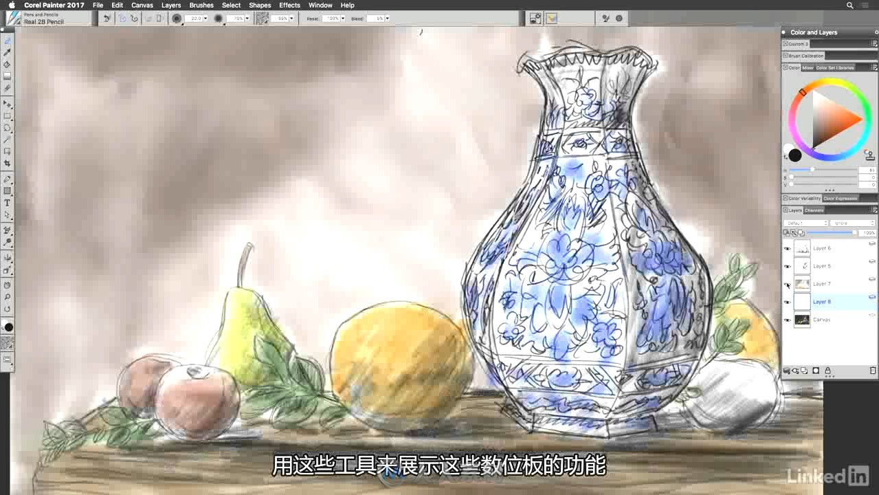 第135期中文字幕翻译教程《手绘板全面核心训练视频教程》人人素材字幕组