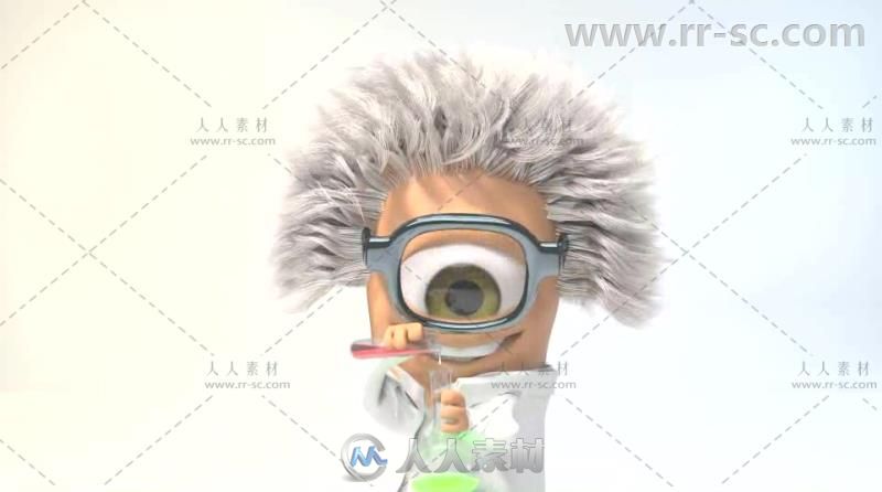 疯狂科学家实验中爆炸标志显示Logo演绎AE模板  Videohive Mad Scientist Logo ...