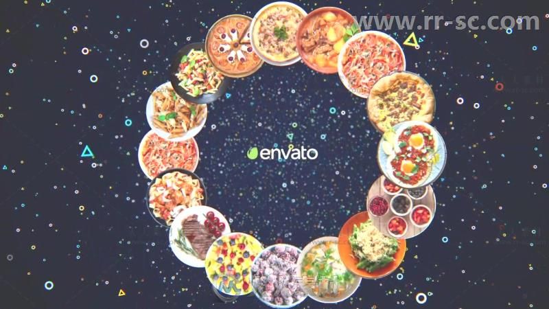 4K餐厅餐饮食物展示产品促销宣传AE模板 Videohive 4K Restaurant Product Promo ...