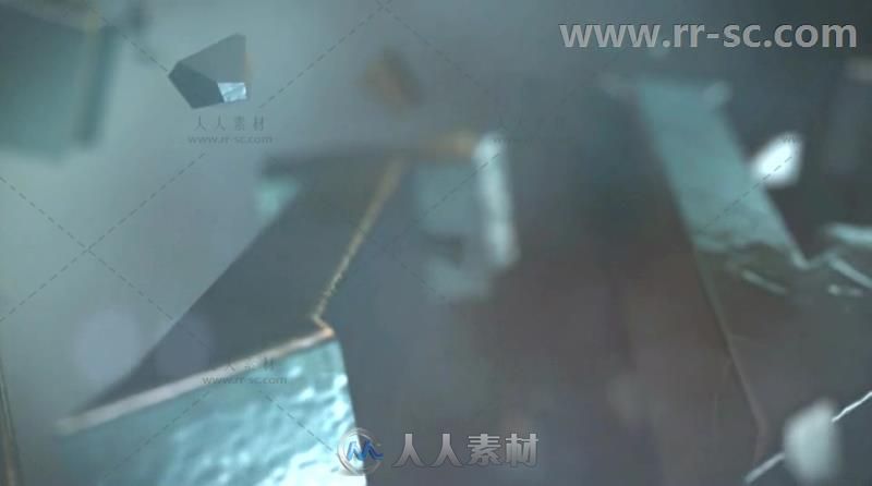 史诗钢铁质感影视标题动画展示幻灯片AE模板 Videohive Cinematic Title 2 18589792