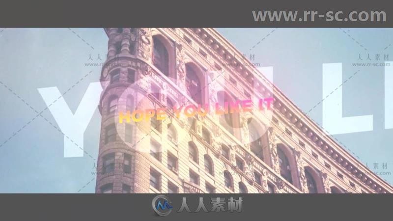 创意图形组合图文展示幻灯片AE模板 Videohive Inspiring Opener 20439407