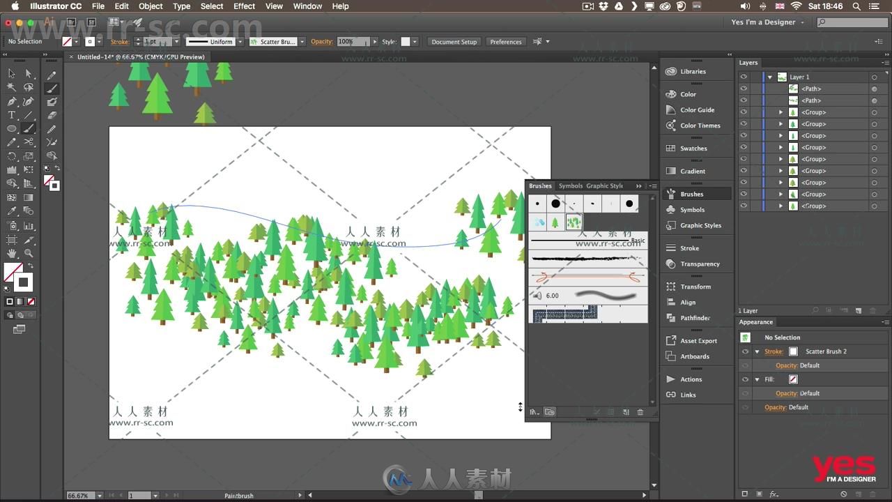 Illustrator矢量设计基础训练大师班视频教程 UDEMY ILLUSTRATOR CC MASTERCLASS