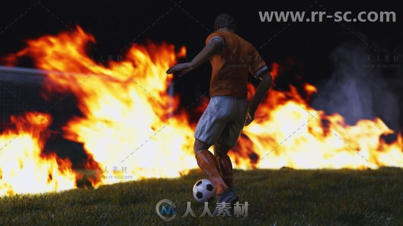 史诗超级足球开场片头视频包装电视广播AE模板 Videohive Super Soccer Intro 2045...