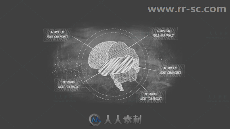 独特的创意手绘数据图表动画工具包展示AE模板 Videohive Handy - Infographics To...