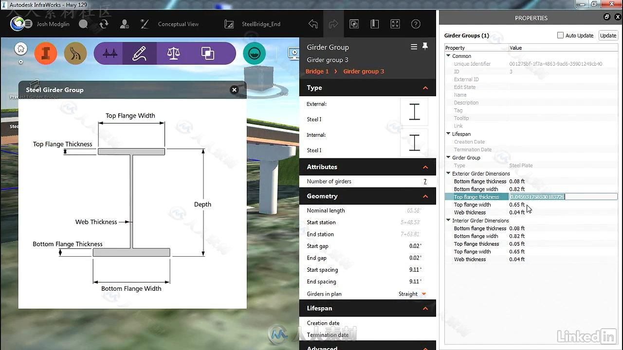 InfraWorks 360基础入门训练视频教程 InfraWorks 360 Essential Training 2017