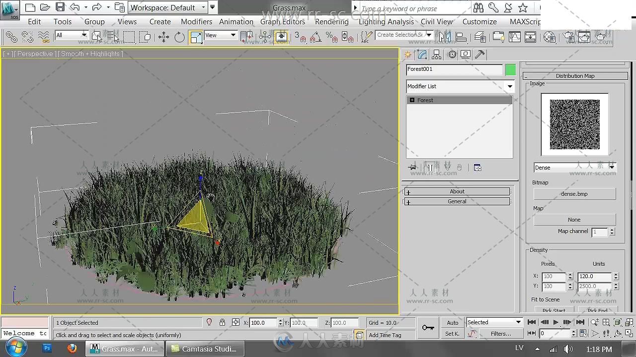 3ds Max4个季节室外渲染视频教程