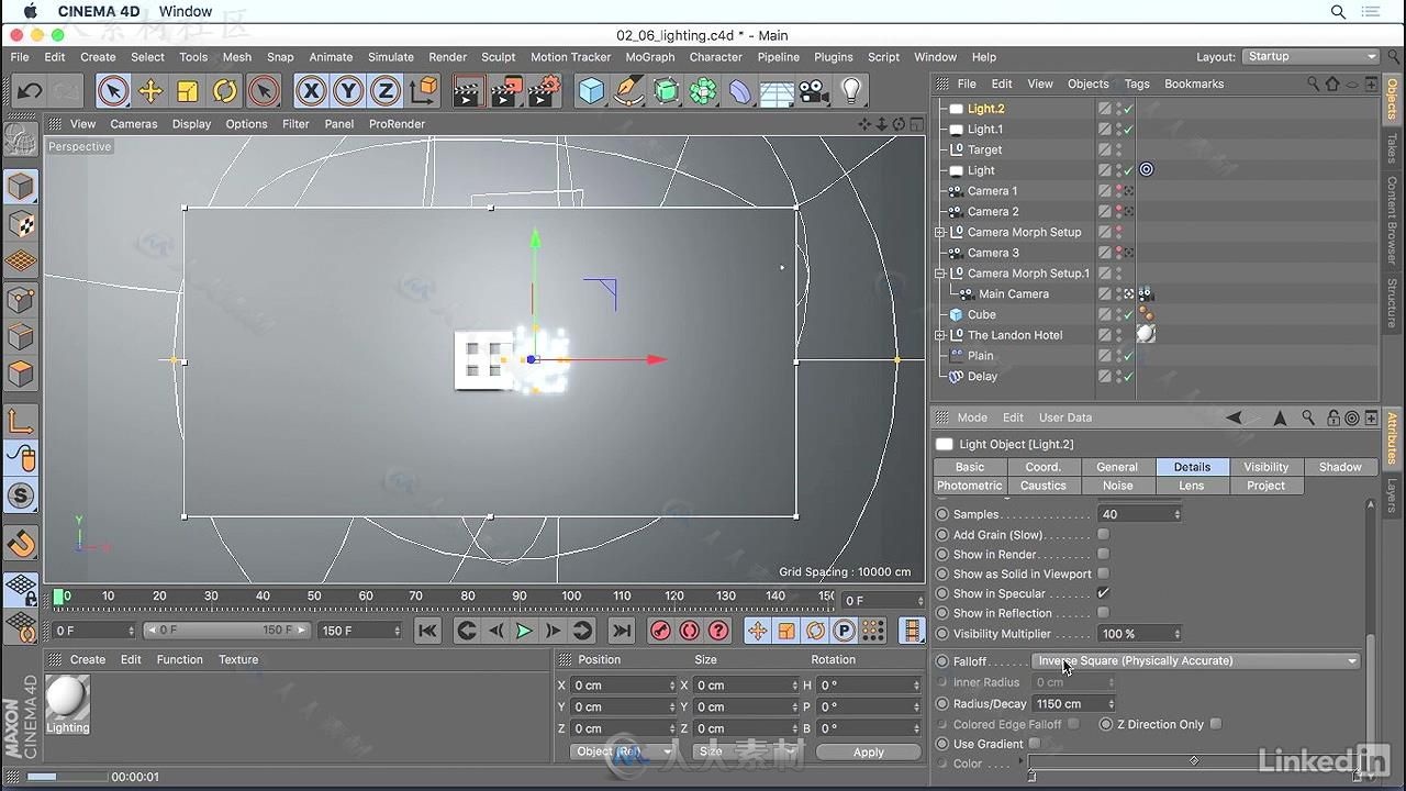 C4D R19基础入门训练视频教程 Learning Cinema 4D R19