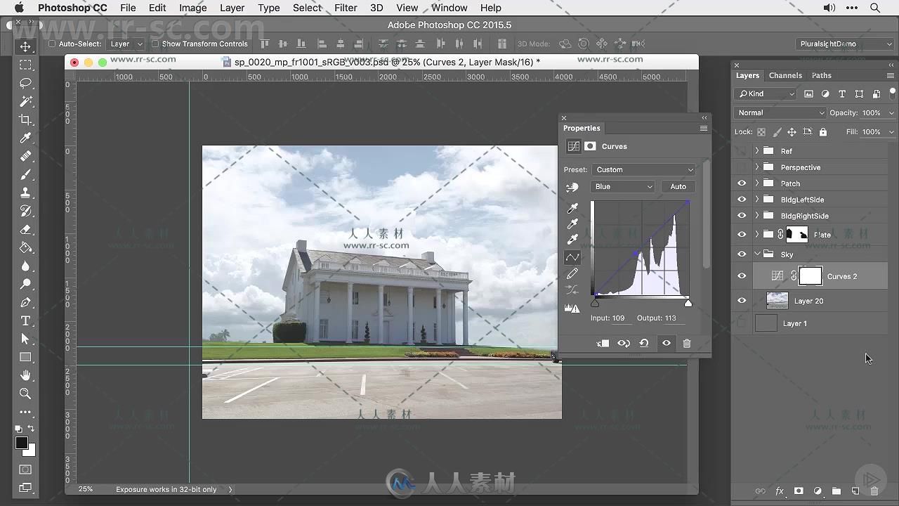 PS与NukeX数字绘景合成技术视频教程 PLURALSIGHT MATTE PAINTING BASICS AND THE S...