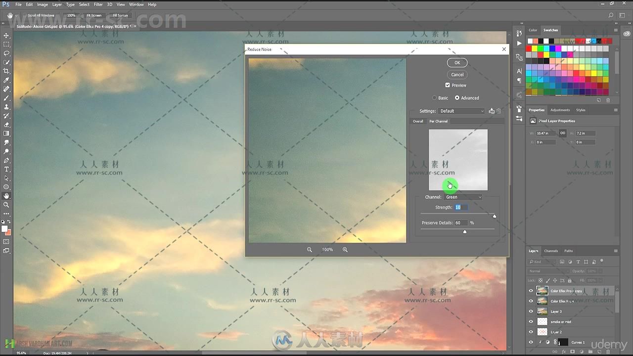 PS女孩艺术照合成技术视频教程 UDEMY LEARN DIGITAL ART PHOTO MANIPULATION IN PH...