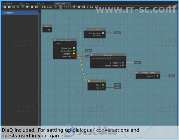 视觉游戏开发工具编辑器扩充Unity游戏素材资源