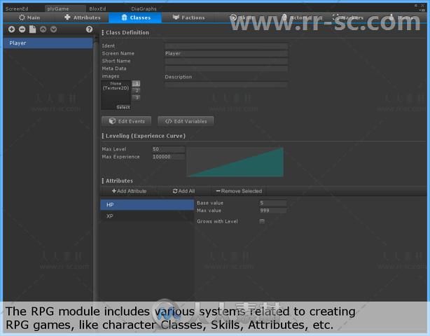 视觉游戏开发工具编辑器扩充Unity游戏素材资源