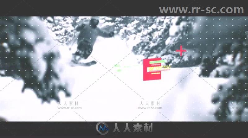 炫酷故障效果极限运动展示宣传视频包装AE模板 Videohive Xtreme Opener 20647146