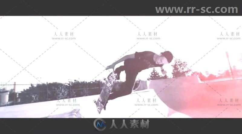 炫酷故障效果极限运动展示宣传视频包装AE模板 Videohive Xtreme Opener 20647146