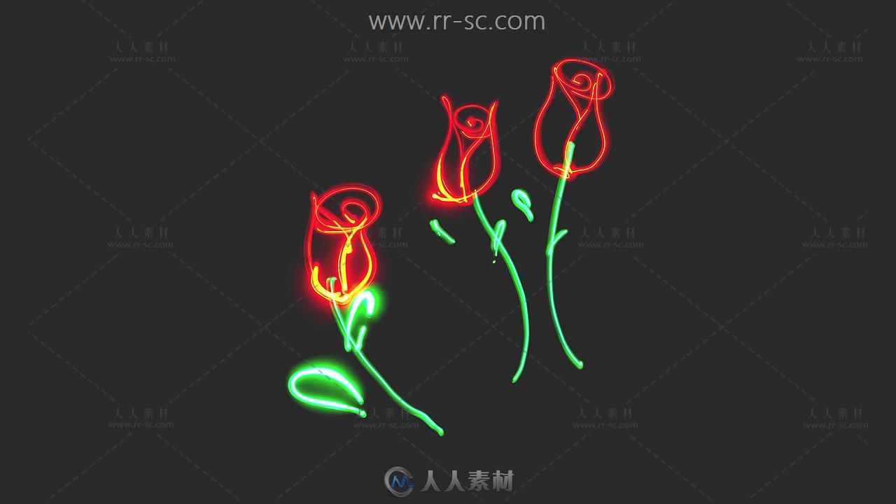 长曝光多色灯光涂鸦艺术摄影视频教程