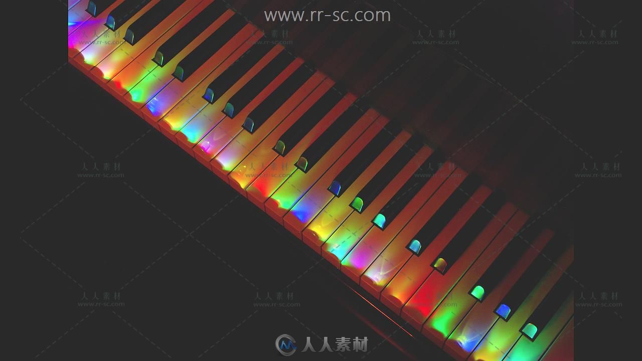 长曝光多色灯光涂鸦艺术摄影视频教程