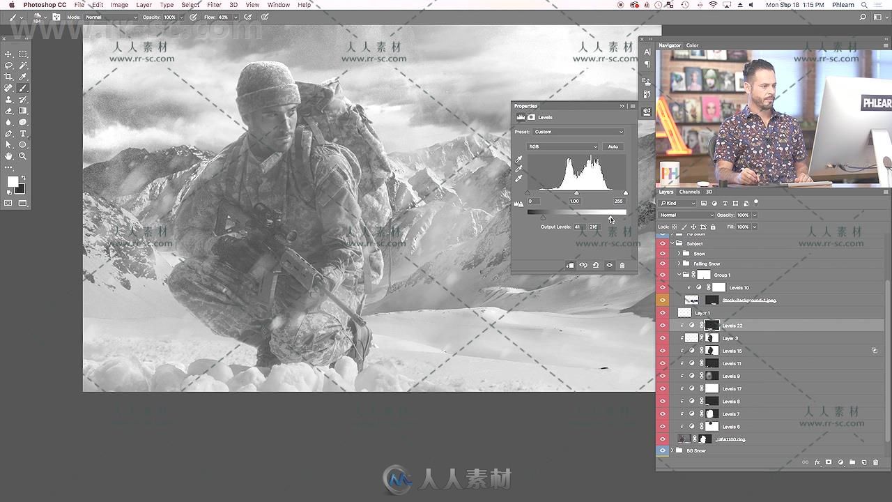 PS照片合成专业技术训练视频教程 PHLEARN PHOTOSHOP COMPOSITING ESSENTIAL TOOLS ...