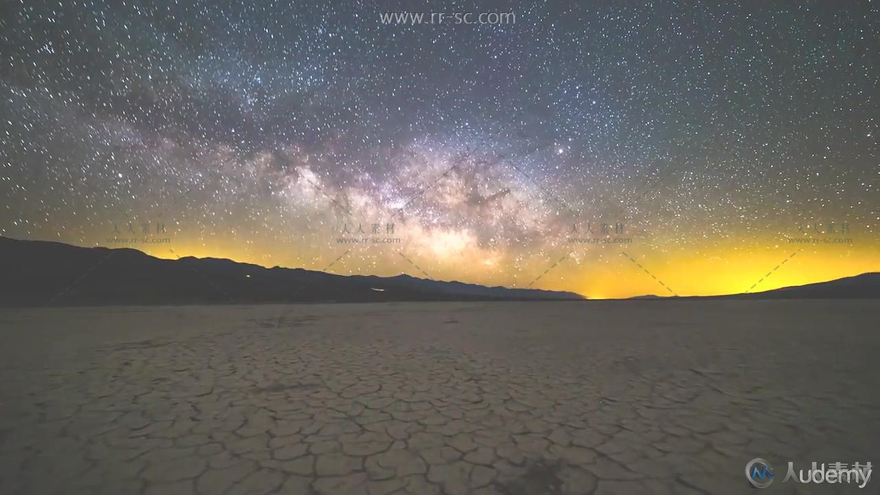 国外大师级天文星轨摄影及后期处理视频教程