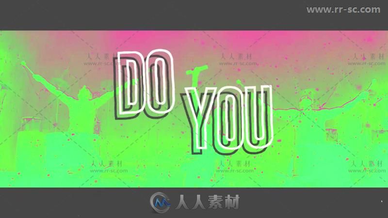 现代手绘歌词模板动画照片幻灯片AE模版 Videohive Lyrics Templates (3 Versions)...