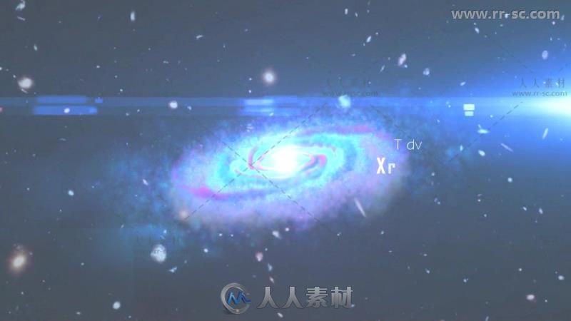 美丽梦幻神秘的宇宙银河系行星展示AE模版 Videohive Solar System Massive K...