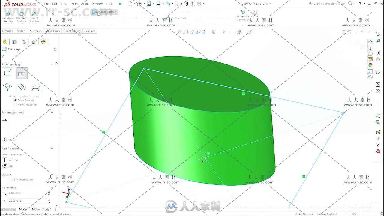 Solidworks表面处理高级技术视频教程 Cert Prep SOLIDWORKS Surfacing