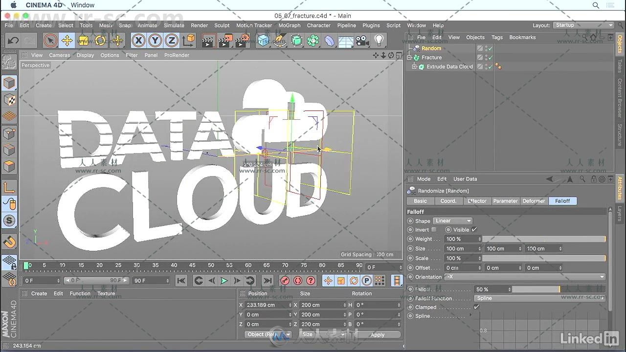 C4D R19运动图形动画基础核心训练视频教程 Cinema 4D R19 Essential Training Moti...