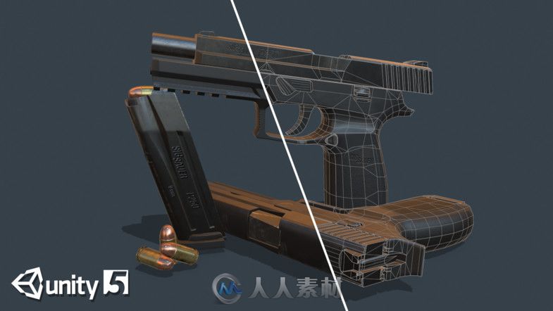 Pistol Pack 1.1 - 精致的手枪模型