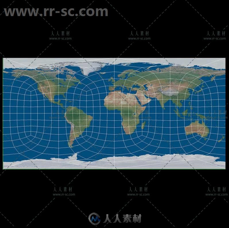 16K高分辨率完整细节地球3D模型 3D EARTH MODEL 16K RESOLUTION