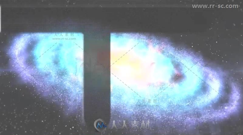 震撼梦幻银河系遨游宇宙太空星云粒子特效展示AE模板 Videohive Galactic View 129...