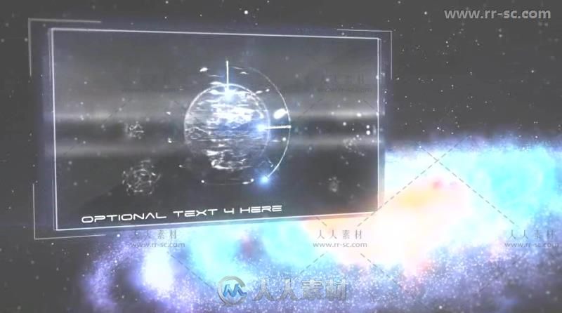 震撼梦幻银河系遨游宇宙太空星云粒子特效展示AE模板 Videohive Galactic View 129...