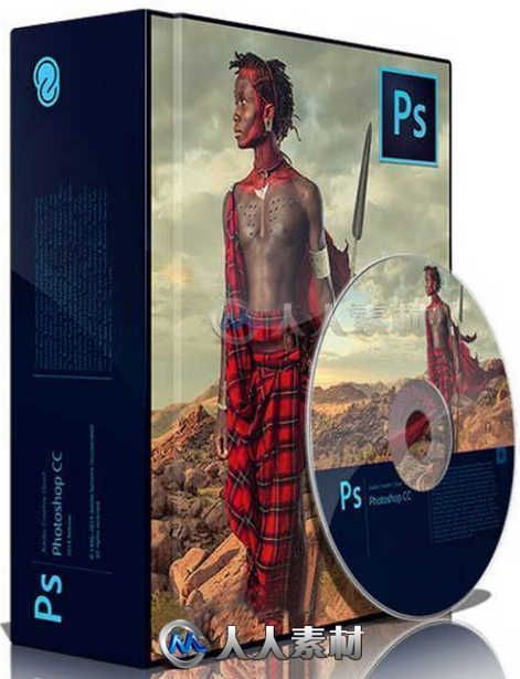 Photoshop CC 2018平面设计软件V19.0.0.24821版 ADOBE PHOTOSHOP CC 2018 V19.0.0....