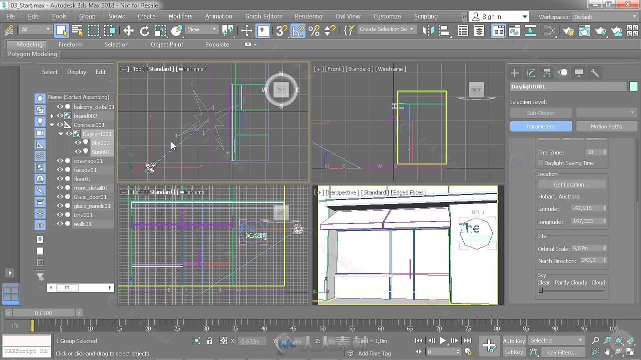 3dsmax灯光照明基础核心技术训练视频教程 PLURALSIGHT 3DS MAX LIGHTING FUNDAMENTALS