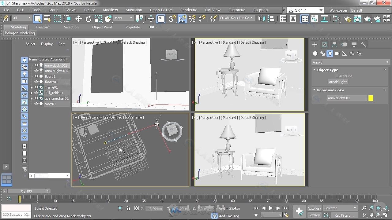 3dsmax灯光照明基础核心技术训练视频教程 PLURALSIGHT 3DS MAX LIGHTING FUNDAMENTALS