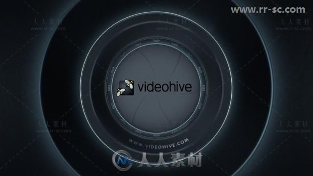 未来科技机械展示标志Logo演绎AE模板  Videohive Reactor rd45 Logo 9606122