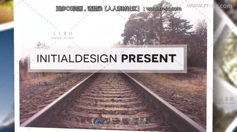 创意动感3D照片展示幻灯片相册动画AE模板 Videohive 3D Photo Slideshow 16148913