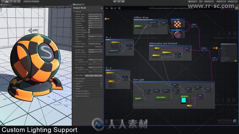 着色器创建工具脚本编辑器扩充Unity素材资源