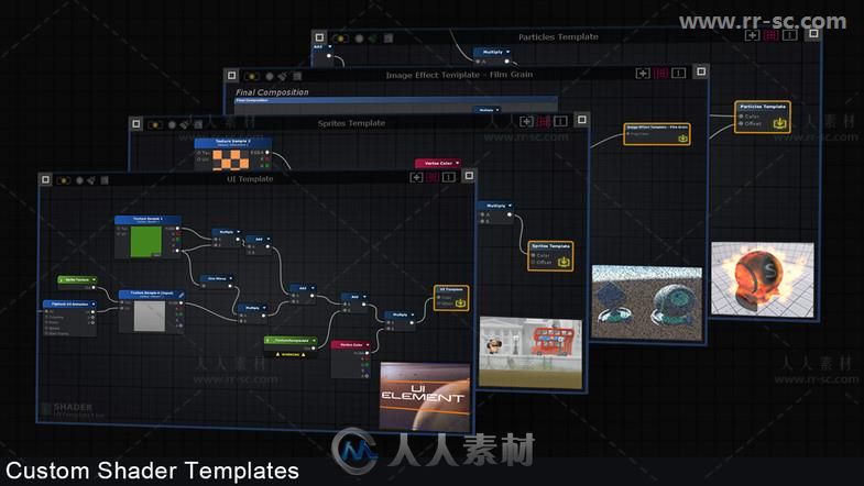 着色器创建工具脚本编辑器扩充Unity素材资源