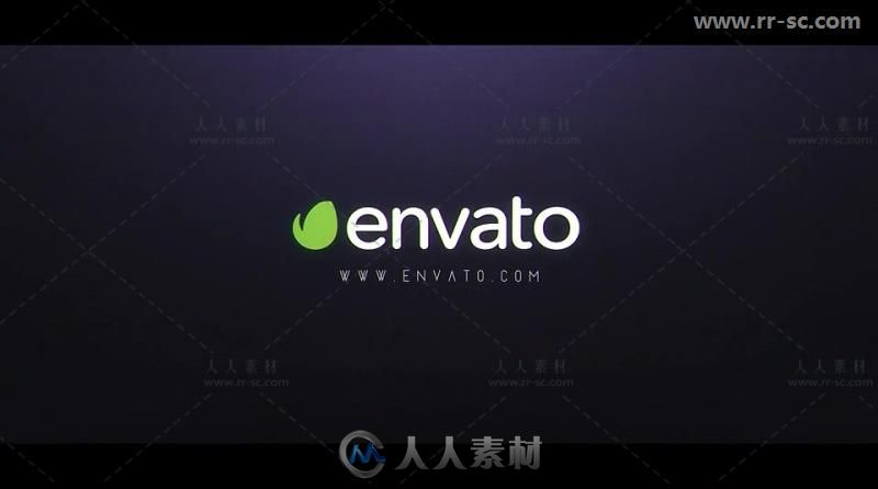 震撼数字涡流标志科技感穿梭展示Logo演绎AE模板 Videohive Digital Vortex Logo 2...