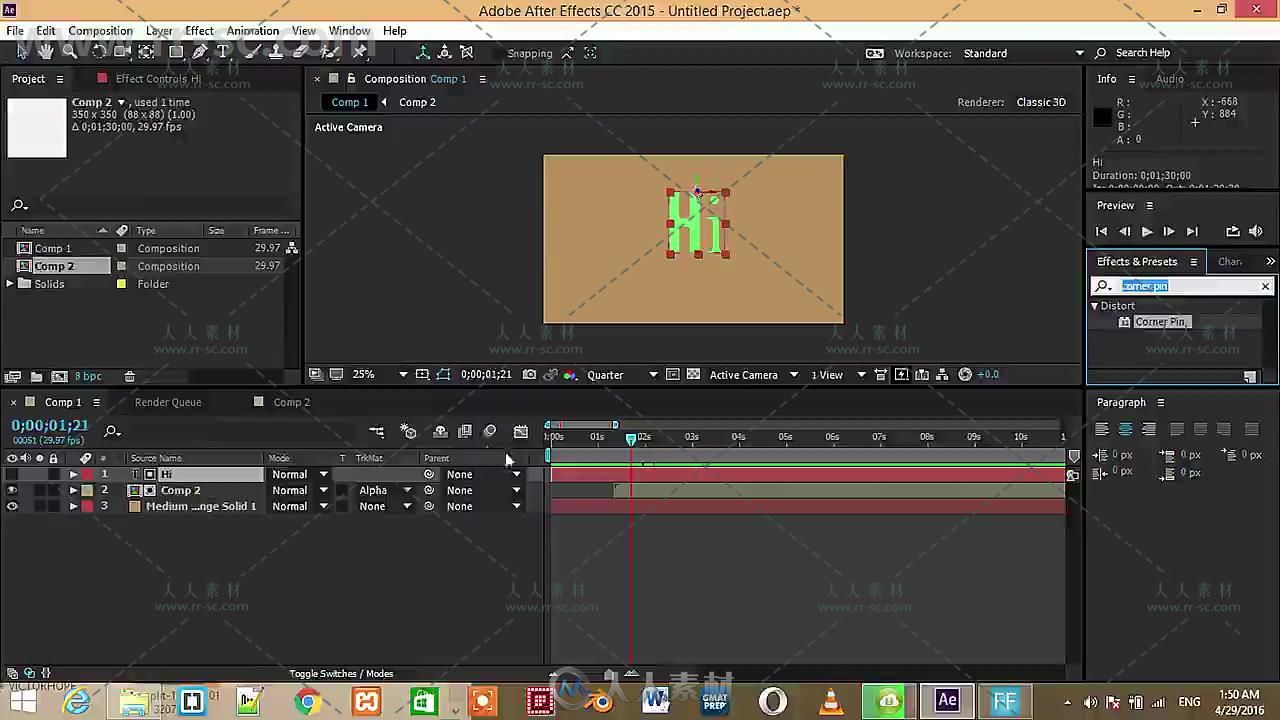 AE文本图形排版动画实例训练视频教程 UDEMY AFTER EFFECTS :CREATE COOL MOTION GR...