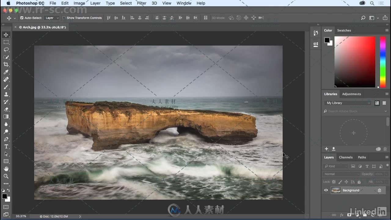 PS CC 2018基础技能训练视频教程 Photoshop CC 2018 Essential Training The Basics