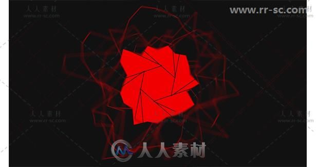 创意动感抽象标志展示Logo演绎AE模板 Videohive Logo 19253487