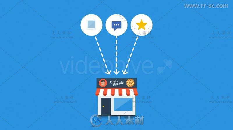 小型企业营销解说动画视频元素AE模板 Videohive Small Business Marketing Explai...