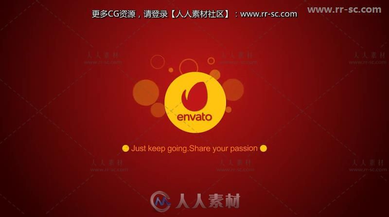 简单的新春倒计时形状标志动画Logo演绎AE模板 Videohive Simple Countdown Shape ...