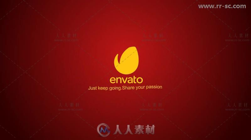 简单的新春倒计时形状标志动画Logo演绎AE模板 Videohive Simple Countdown Shape ...